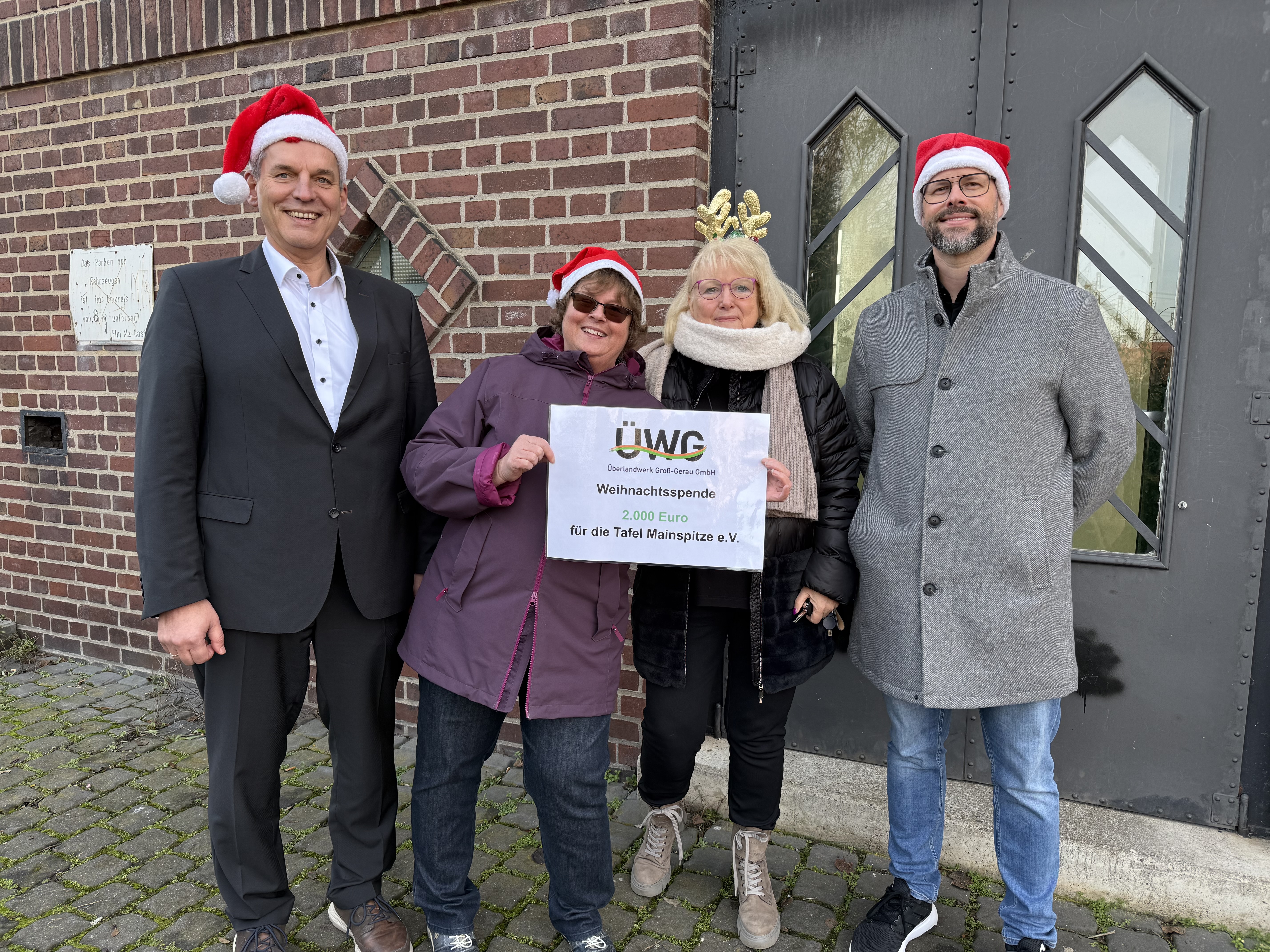 Weihnachtsspende ÜWG